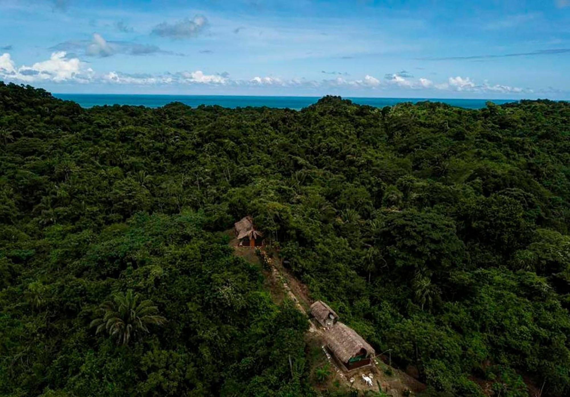 Hostal Mirador Dentro Del Parque Tayrona El Zaino Esterno foto