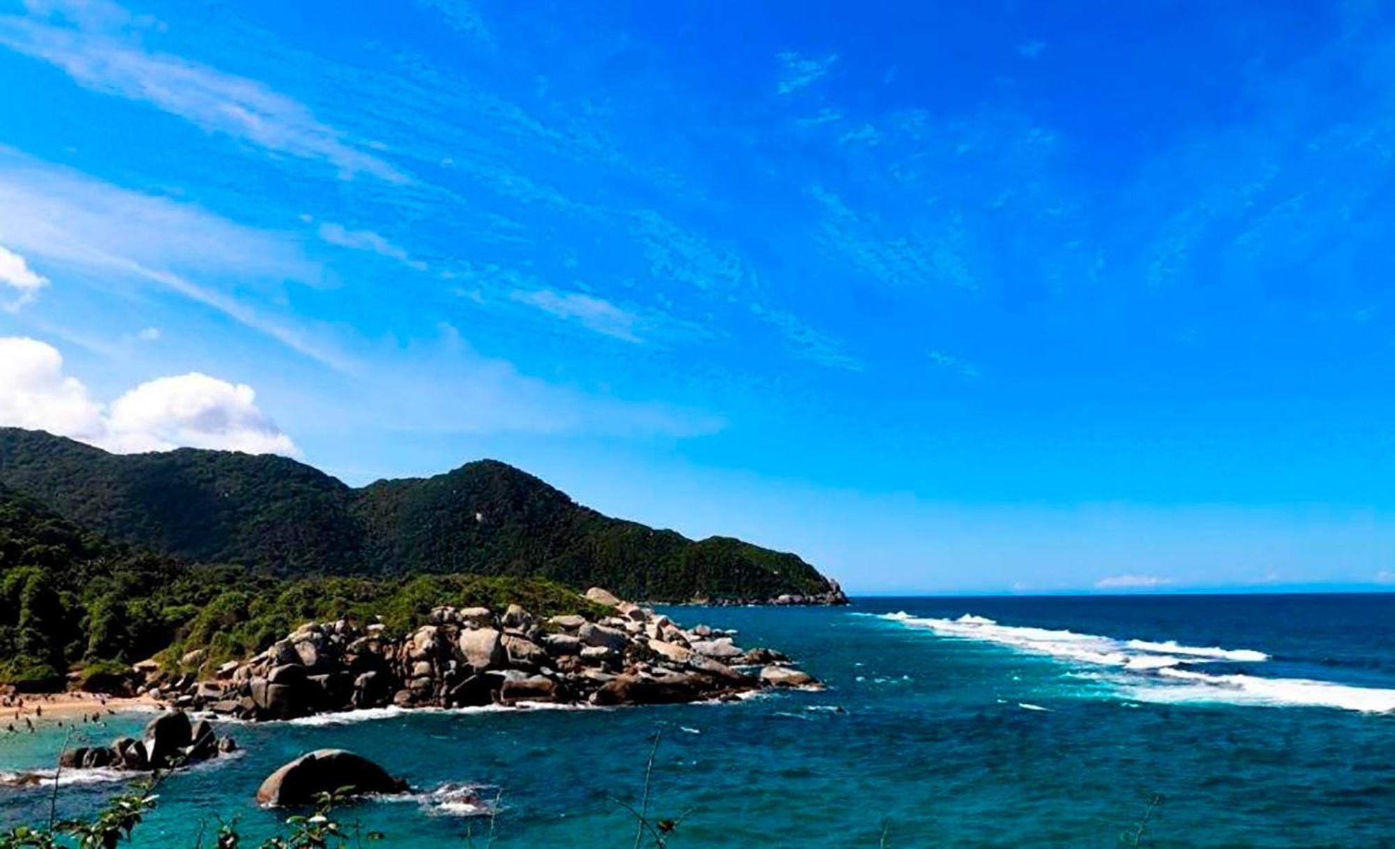 Hostal Mirador Dentro Del Parque Tayrona El Zaino Esterno foto